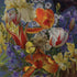 Tabby Cat with Flowers by Nene Thomas MacBook Skins